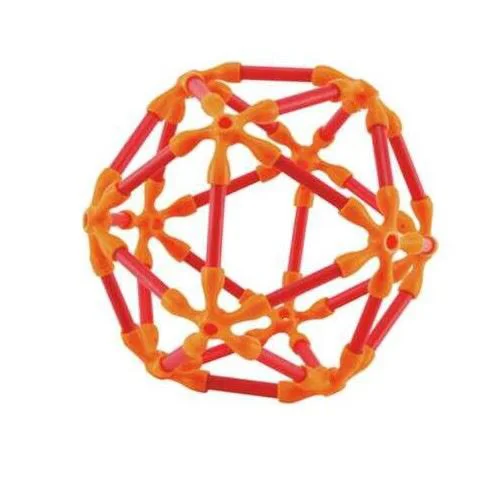 Set de constructie din bambus Hape Flexistix foto