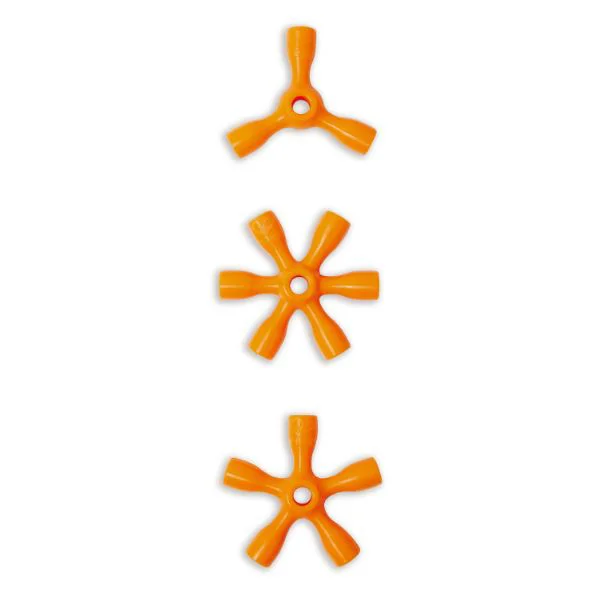 Set de constructie din bambus Hape Flexistix foto