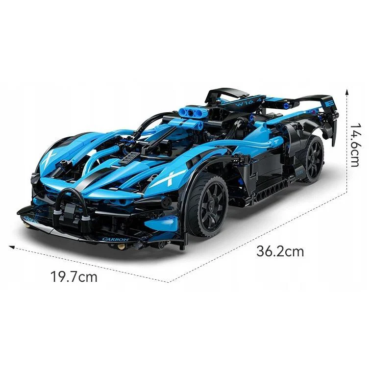 Constructor cu telecomanda CaDa Bluefire Specter, 418 el. foto