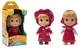 Кукла Masha and the Bear Маша, 12 см, разные виды, Серия 2 foto