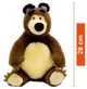 Jucarie de plus Masha and the Bear Ursul, 28 cm foto