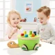 Деревянная игрушка Top Bright Черепаха с молотком foto