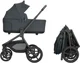 Carucior 2 in 1 KikkaBoo Goya Platinum Graphite foto