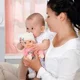 Papusa bebelus Baby Annabell cu corp moale, 30 cm foto