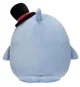 Jucarie de plus Squishmallows Balena albastra Samir, 30 cm foto