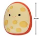 Jucarie de plus Squishmallows Cascaval Gouda Mannon, 30 cm foto
