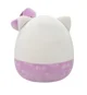 Jucarie de plus Squishmallows Hello Kitty, Violet foto