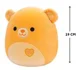 Jucarie de plus Squishmallows Ursulet cu inima, Chamberlain foto