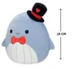 Jucarie de plus Squishmallows Balena albastra Samir, 19 cm foto