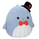 Jucarie de plus Squishmallows Balena albastra Samir, 19 cm foto