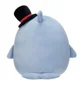 Jucarie de plus Squishmallows Balena albastra Samir, 19 cm foto