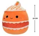 Jucarie de plus Squishmallows Tort de morcovi, 19 cm foto
