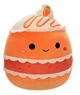 Jucarie de plus Squishmallows Tort de morcovi, 19 cm foto