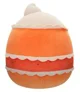 Jucarie de plus Squishmallows Tort de morcovi, 19 cm foto