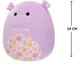 Jucarie de plus Squishmallows Hipopotamul Hanna, 19 cm foto