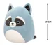 Jucarie de plus Squishmallows Ratonul Rocky, 19 cm foto