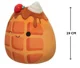 Jucarie de plus Squishmallows Weaver The Waffle, 19 cm foto