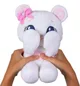 Jucarie de plus Peekapets Ursulet, Alb, 26 cm foto