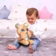 Jucarie de plus Peekapets Ursulet, Cafeniu, 26 cm foto