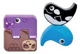 Set de joaca educativ Kiddi Smart Animalute-puzzle, 12 buc. foto