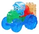 Set de constructie Jelly Blox cu blocuri senzoriale, Tractor, 12 el. foto