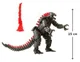 Figurina Godzilla vs. Kong Mechagodzilla cu raza rosie proton, 15 cm foto