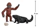 Figurina Godzilla vs. Kong Suko cu Titanus Doug, cu articulatii, 9 cm foto