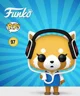Figurina de colectie Funko Pop Aggretsuko cu casti, 9 cm foto