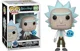 Figurina de colectie Funko Pop Rick cu craniu de cristal, 9 cm foto