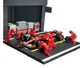 Set de joaca Bburago Pit Pass Ferrari SF-24, 1:43 foto