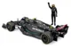 Модель автомобиля Bburago Mercedes-AMG F1 W14 E Performance с фигуркой, 1:24 foto
