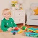 Set de joaca Battat Cos de legume cu fructe pe lipici foto