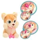 Мягкая игрушка Baby Paws Щенок Померанский Шпиц в сумочке, 17,8 см foto