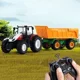 Машинка с пультом управления Essa Toys Трактор с прицепом 2.4G, 1:24 foto