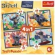 Puzzle Trefl 4 in 1 Holidays in Hawaii foto