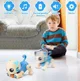 Robot cu telecomanda Le Neng Toys Pisicuta inteligenta, 17 cm foto