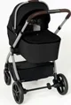 Коляска для детей 2 в 1 Dada Flux с адаптерами Черная foto