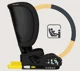 Автокресло Lionelo Isofix Orin, 15-36 кг, Черный foto
