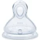 Tetina din silicon NUK First Choice, flux rapid (6+ luni), 2 buc. foto