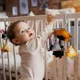 Carusel senzorial pentru patut BabyOno Mouse foto