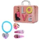 Set geanta Barbie cu inel, bratara, accesorii de par foto