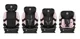 Scaun auto Lionelo Isofix Billy, 9-36 kg, Roz foto