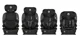 Scaun auto Lionelo Isofix Billy, 9-36 kg, Gri foto