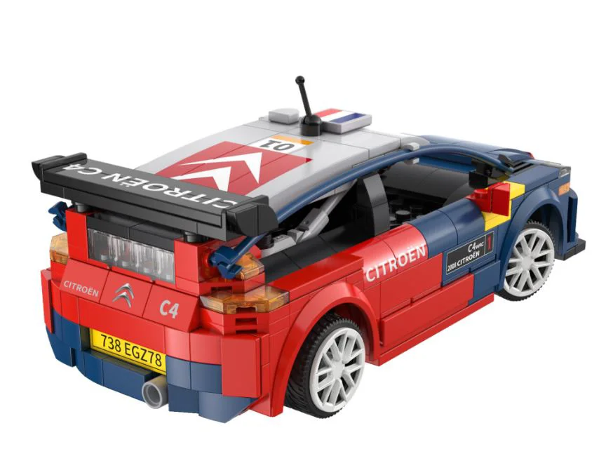 Constructor cu telecomanda CaDa Citroen C4 WRC, 329 el. foto