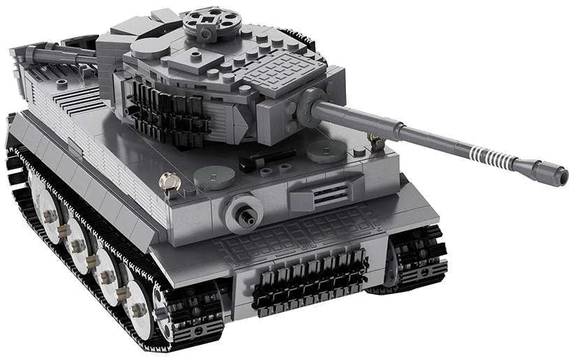 Constructor cu telecomanda CaDa Tiger Tank, 925 el. foto