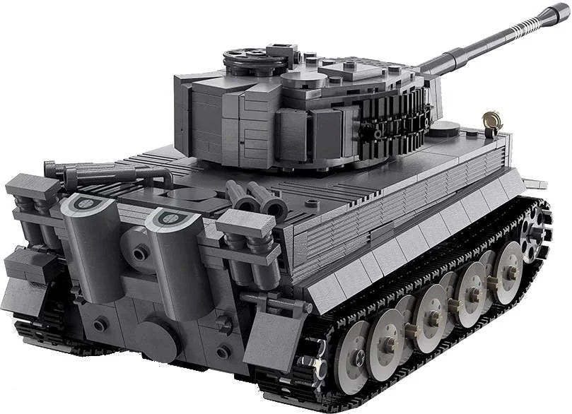 Constructor cu telecomanda CaDa Tiger Tank, 925 el. foto