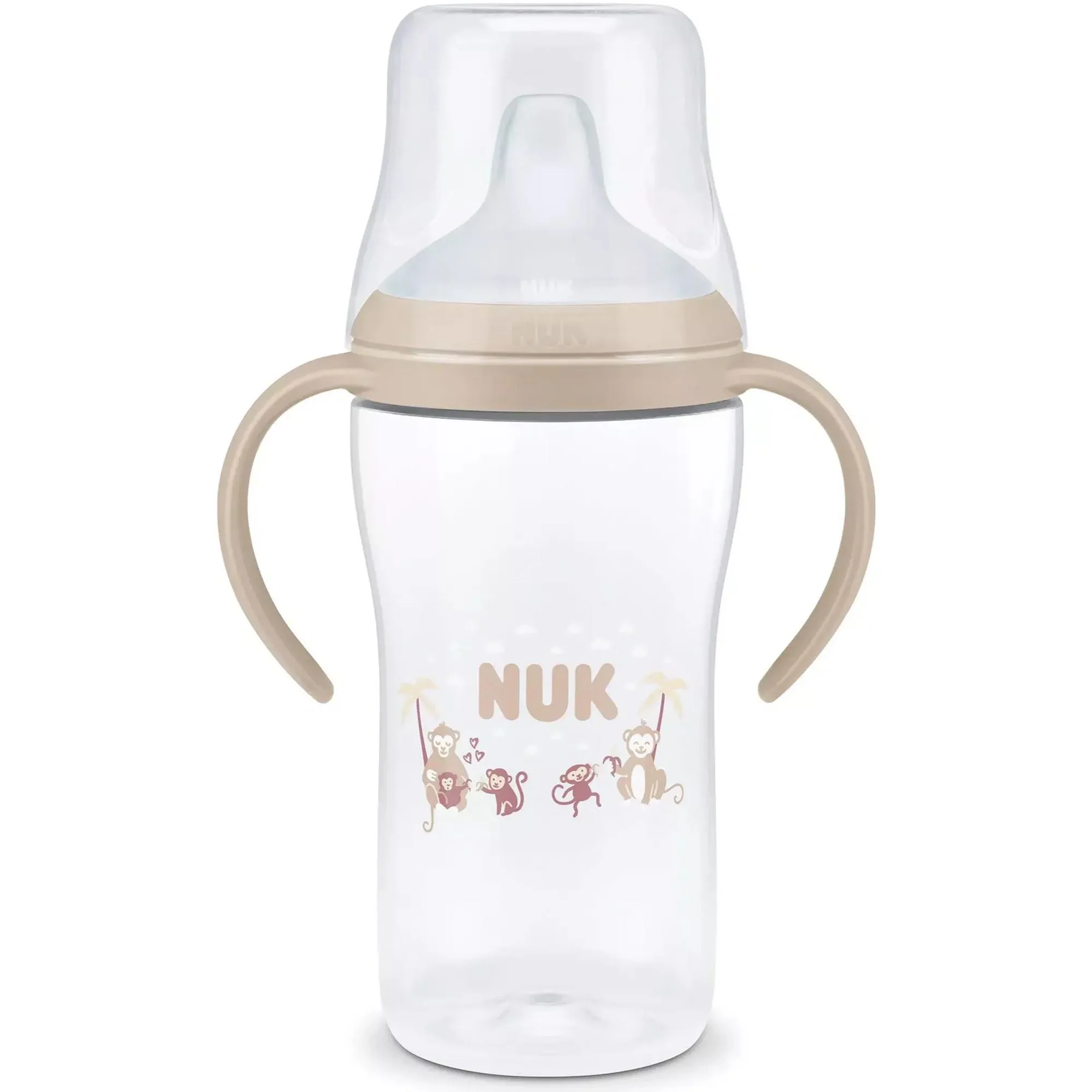 Бутылочка с ручками и насадкой для питья NUK Perfect Match (6+ мес.), 260 мл foto
