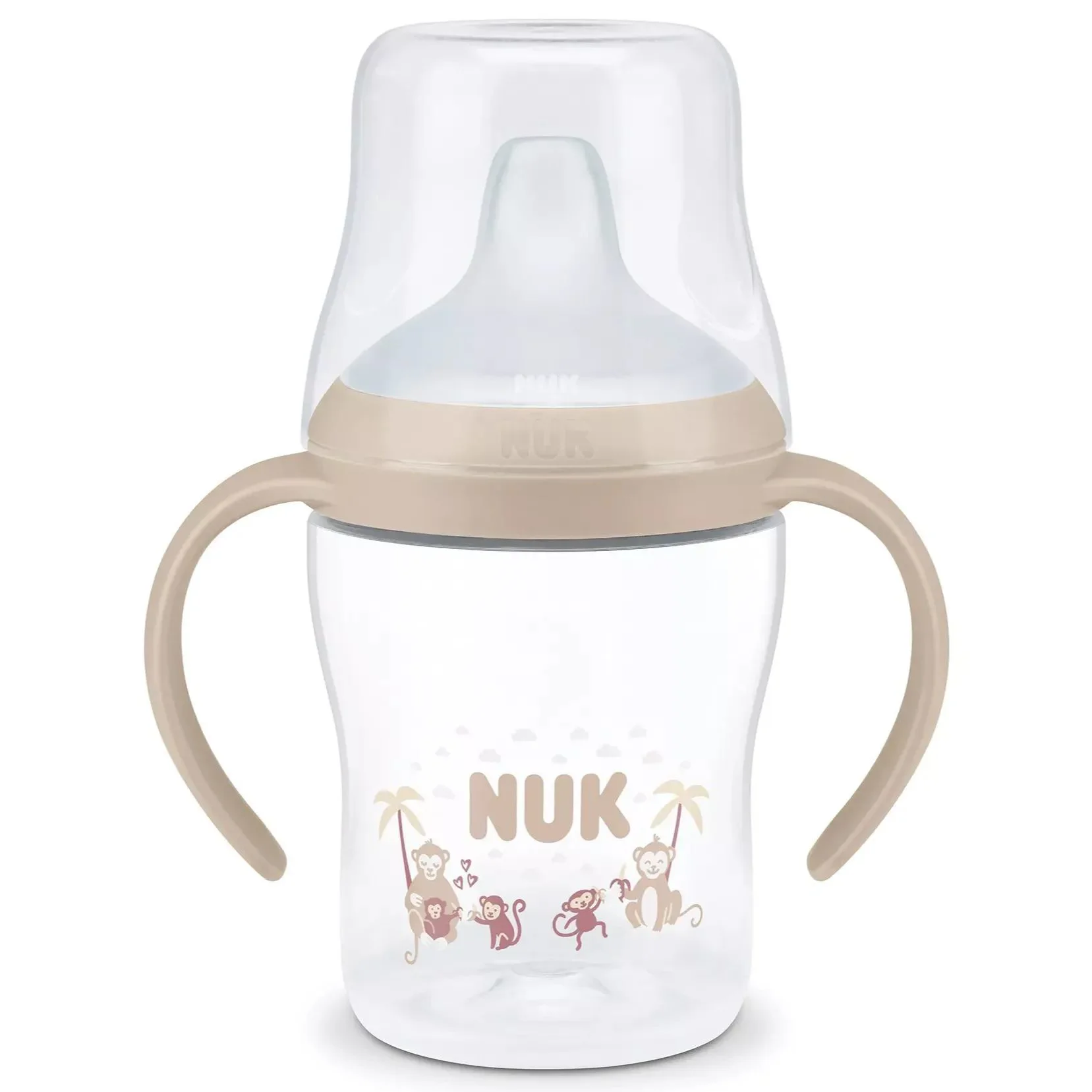 Бутылочка с ручками и насадкой для питья NUK Perfect Match (6+ мес.), 150 мл foto