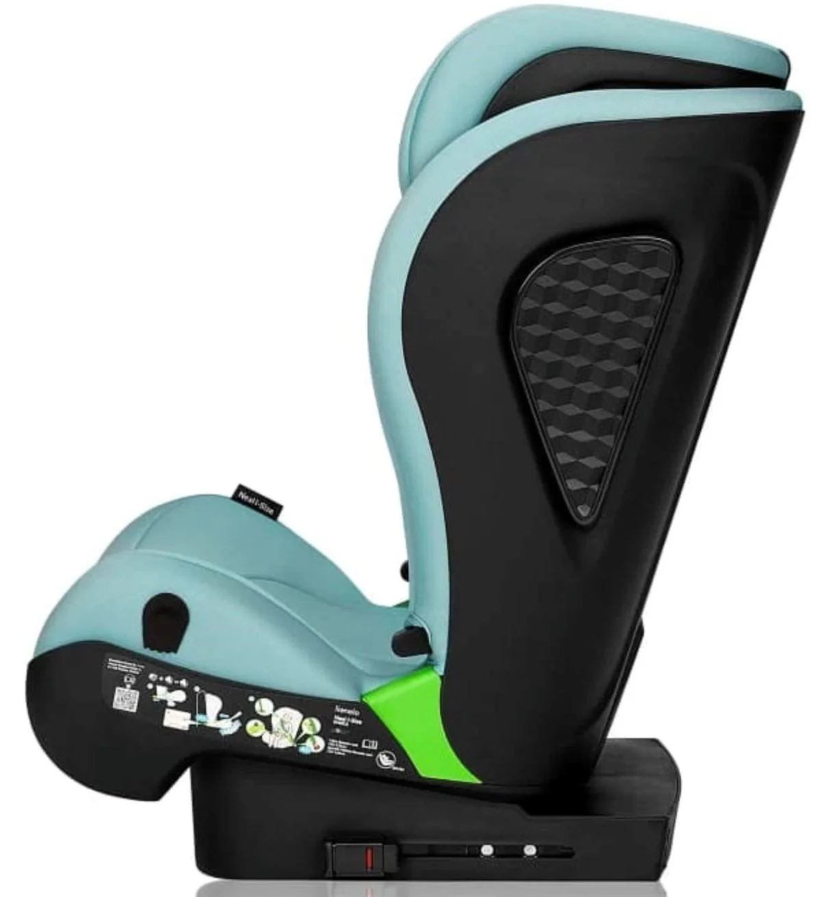 Автокресло Lionelo Isofix Neal, 15-36 кг, Зеленое foto