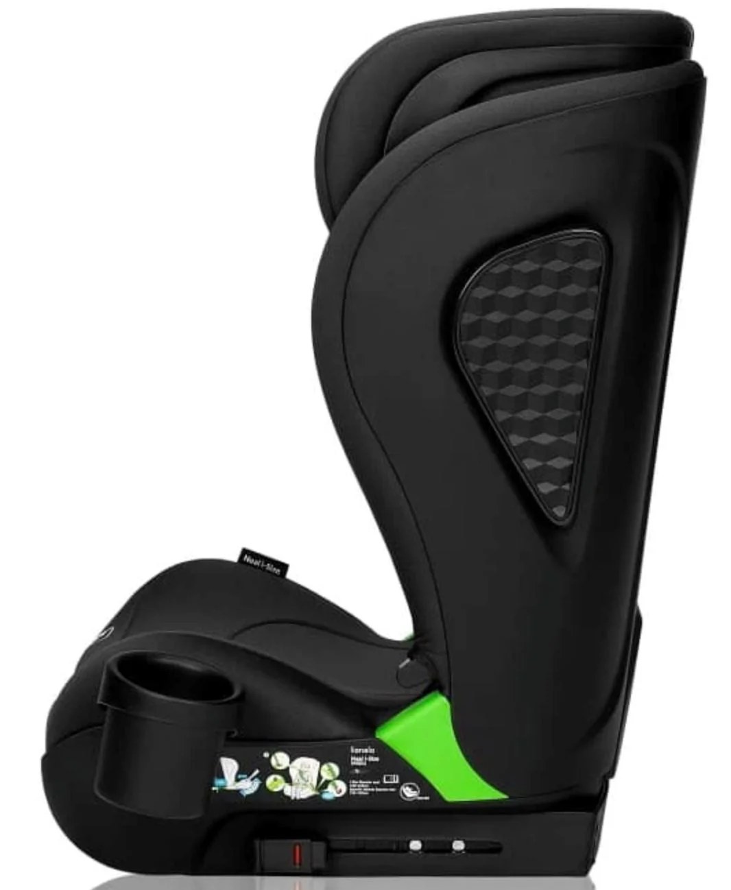 Scaun auto Lionelo Isofix Neal, 15-36 kg, Negru foto
